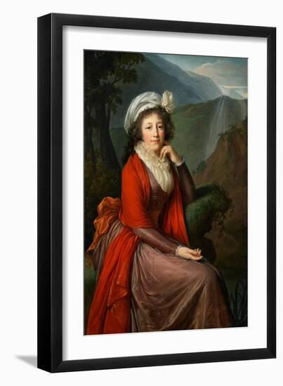 Portrait of Countess Maria Theresia Bucquoi, 1793-Elisabeth Louise Vigee-LeBrun-Framed Giclee Print