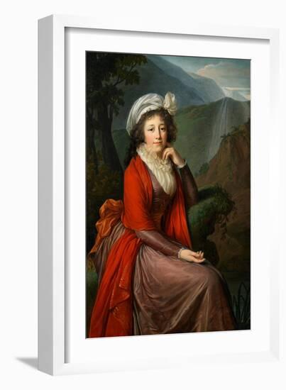 Portrait of Countess Maria Theresia Bucquoi, 1793-Elisabeth Louise Vigee-LeBrun-Framed Giclee Print