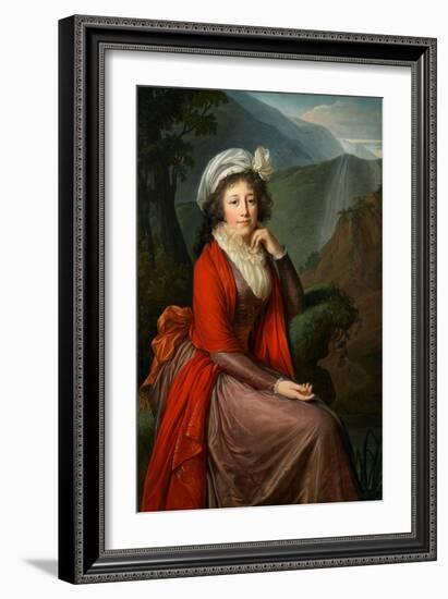 Portrait of Countess Maria Theresia Bucquoi, 1793-Elisabeth Louise Vigee-LeBrun-Framed Giclee Print