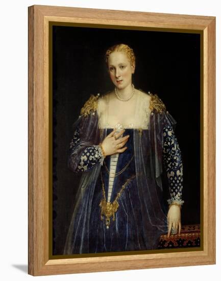 Portrait of Countess Nani-Paolo Veronese-Framed Premier Image Canvas