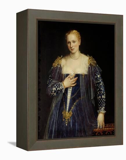 Portrait of Countess Nani-Paolo Veronese-Framed Premier Image Canvas