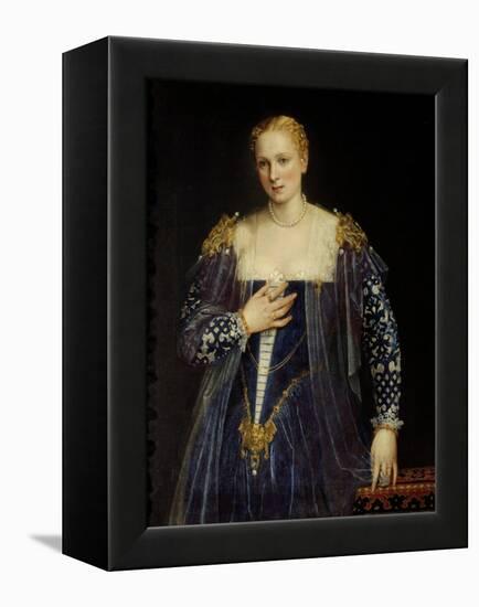 Portrait of Countess Nani-Paolo Veronese-Framed Premier Image Canvas