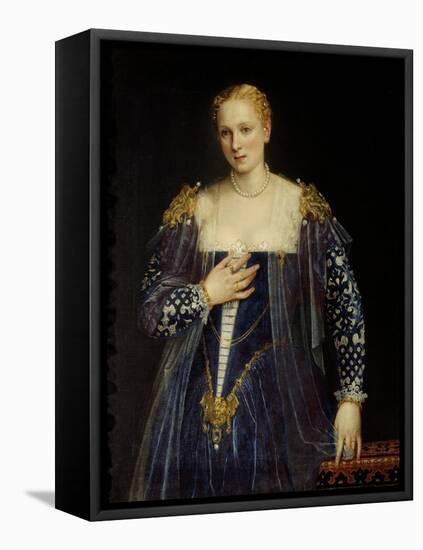 Portrait of Countess Nani-Paolo Veronese-Framed Premier Image Canvas