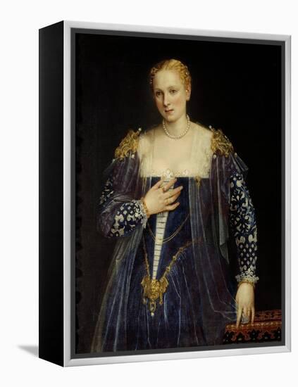 Portrait of Countess Nani-Paolo Veronese-Framed Premier Image Canvas