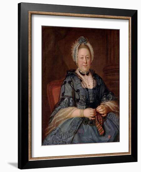 Portrait of Countess Tolstaya, Née Lopukhina, 1768-Ivan Petrovich Argunov-Framed Giclee Print