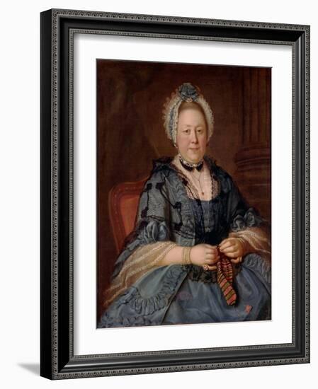 Portrait of Countess Tolstaya, Née Lopukhina, 1768-Ivan Petrovich Argunov-Framed Giclee Print