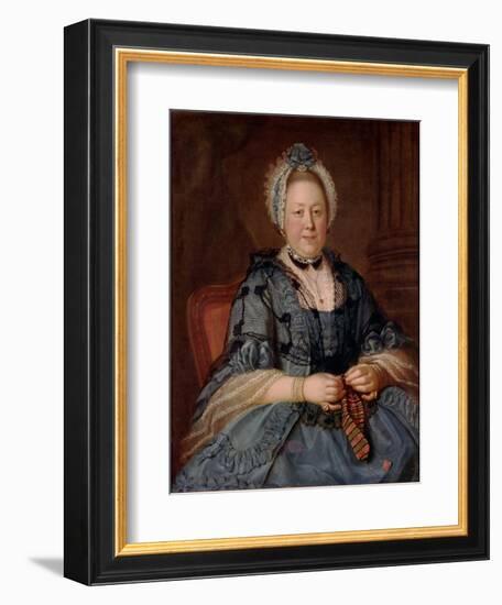 Portrait of Countess Tolstaya, Née Lopukhina, 1768-Ivan Petrovich Argunov-Framed Giclee Print