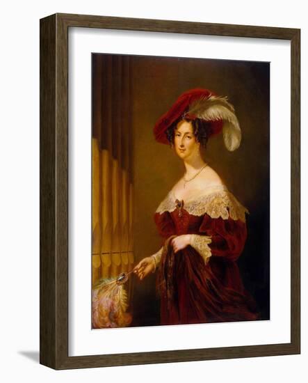 Portrait of Countess Yelizaveta Ksaweryevna Vorontsova (1792-188), 1832-George Hayter-Framed Giclee Print