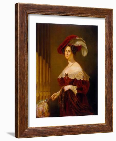 Portrait of Countess Yelizaveta Ksaweryevna Vorontsova (1792-188), 1832-George Hayter-Framed Giclee Print