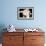 Portrait Of Cute Rabbit In Top Hat And Bow-Tie. Isolated On Dark Background-PH.OK-Framed Photographic Print displayed on a wall