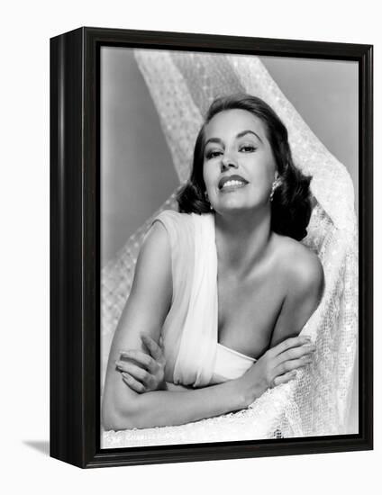 Portrait of Cyd Charisse-null-Framed Stretched Canvas