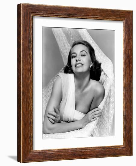 Portrait of Cyd Charisse-null-Framed Photo