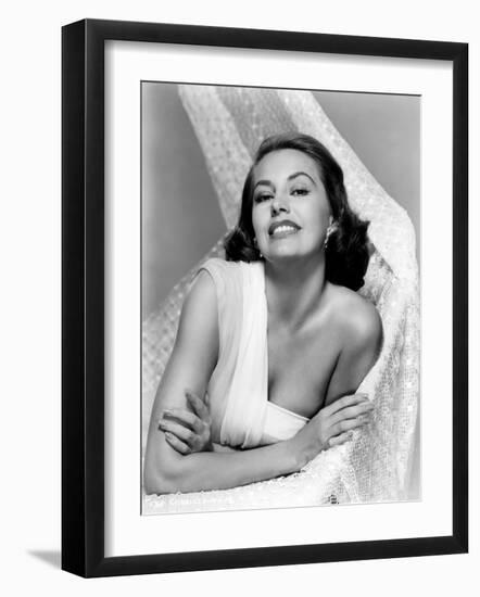 Portrait of Cyd Charisse-null-Framed Photo