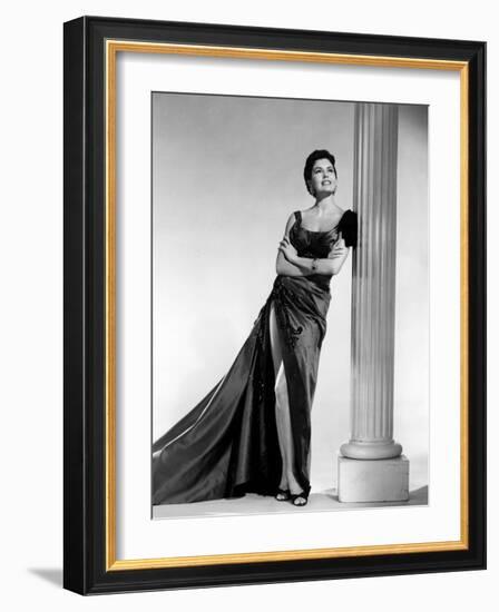 Portrait of Cyd Charisse-null-Framed Photo