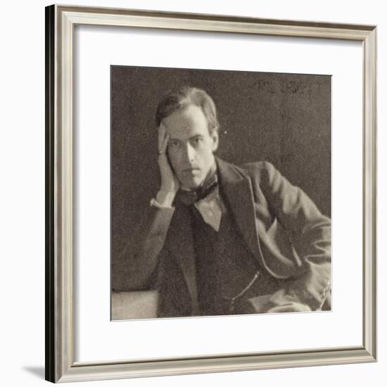 Portrait of Cyril Scott-null-Framed Photographic Print