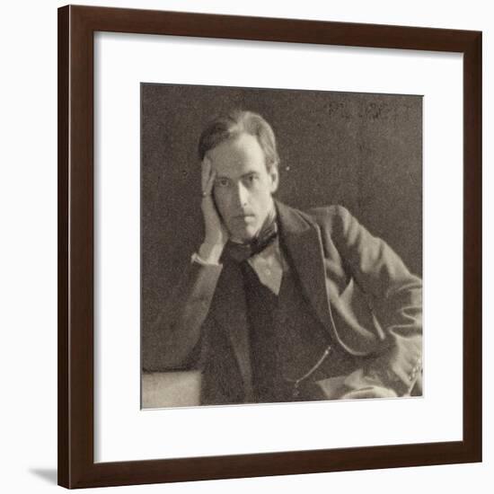 Portrait of Cyril Scott-null-Framed Photographic Print