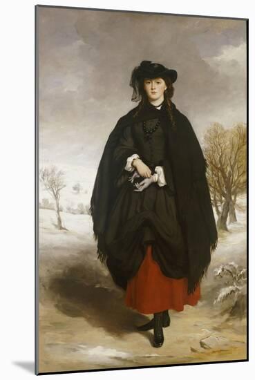 Portrait of Daisy Grant, the Artist's Daughter-Sir Francis Grant-Mounted Giclee Print