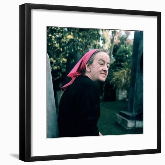 Portrait of Dame Barbara Hepworth-null-Framed Giclee Print
