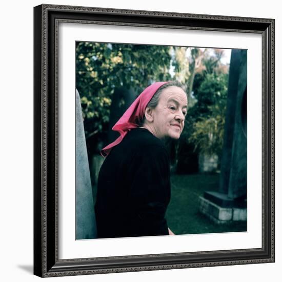 Portrait of Dame Barbara Hepworth-null-Framed Giclee Print