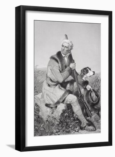 Portrait of Daniel Boone (1734-1820)-Alonzo Chappel-Framed Giclee Print