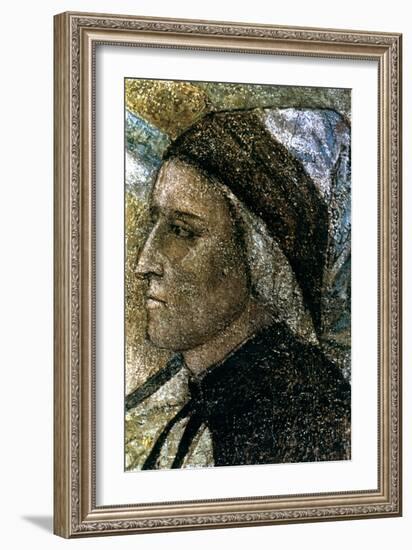 Portrait of Dante Alighieri, C1287-1337-Giotto-Framed Giclee Print