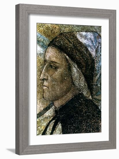 Portrait of Dante Alighieri, C1287-1337-Giotto-Framed Giclee Print