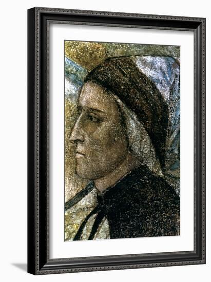 Portrait of Dante Alighieri, C1287-1337-Giotto-Framed Giclee Print