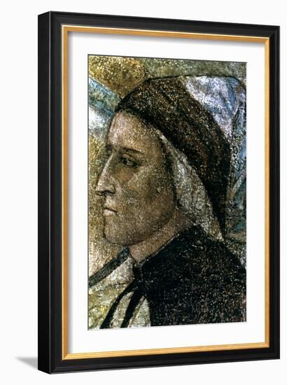 Portrait of Dante Alighieri, C1287-1337-Giotto-Framed Giclee Print
