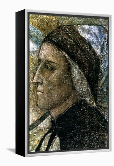 Portrait of Dante Alighieri, C1287-1337-Giotto-Framed Premier Image Canvas