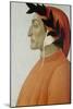 Portrait of Dante Alighieri-Sandro Botticelli-Mounted Giclee Print