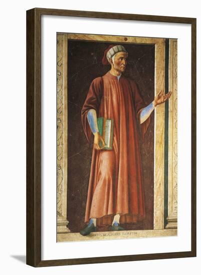 Portrait of Dante Alighieri-null-Framed Giclee Print
