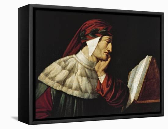 Portrait of Dante Alighieri-null-Framed Premier Image Canvas