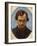 Portrait of Dante Gabriel Rossetti-William Holman Hunt-Framed Giclee Print