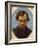 Portrait of Dante Gabriel Rossetti-William Holman Hunt-Framed Giclee Print