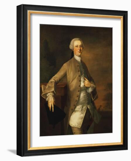 Portrait of David Garrick-Thomas Gainsborough-Framed Giclee Print