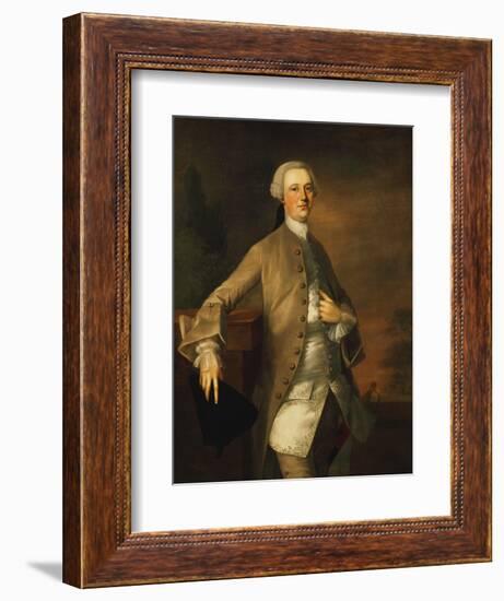 Portrait of David Garrick-Thomas Gainsborough-Framed Premium Giclee Print