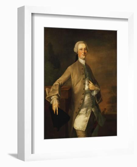 Portrait of David Garrick-Thomas Gainsborough-Framed Premium Giclee Print