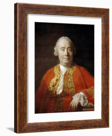 Portrait of David Hume (1711-1776) Par Ramsay, Allan (1713-1784), 1766 - Oil on Canvas, 76,2X63,5 --Allan Ramsay-Framed Giclee Print