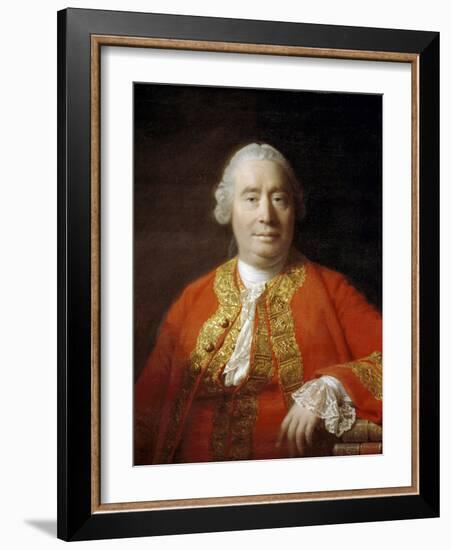 Portrait of David Hume (1711-1776) Par Ramsay, Allan (1713-1784), 1766 - Oil on Canvas, 76,2X63,5 --Allan Ramsay-Framed Giclee Print