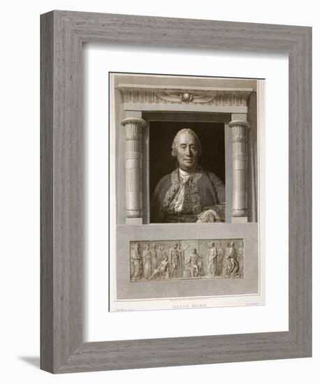 Portrait of David Hume-English-Framed Giclee Print