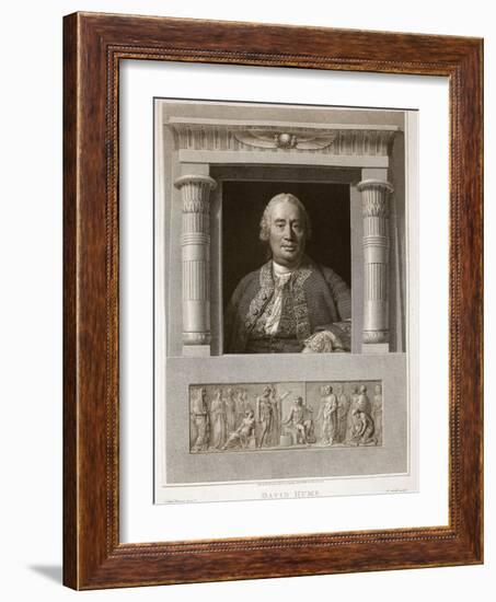 Portrait of David Hume-English-Framed Giclee Print