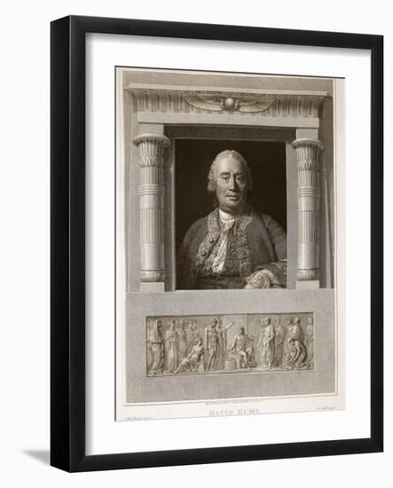 Portrait of David Hume-English-Framed Giclee Print