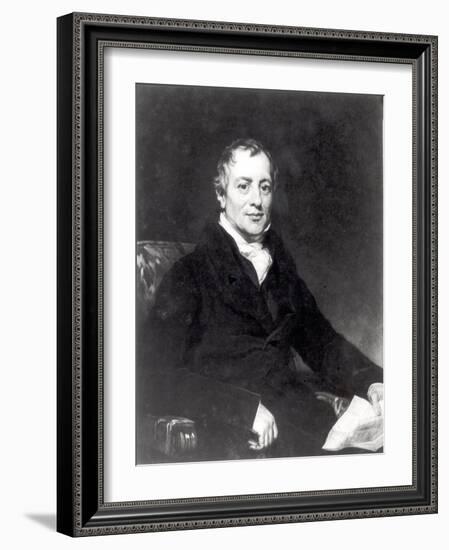 Portrait of David Ricardo-Thomas Phillips-Framed Giclee Print