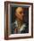 Portrait of Denis Diderot, Bust-Length, Wearing an Open, Lace-Collared, Shirt and Jacket-Jean-Baptiste Greuze-Framed Giclee Print