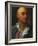 Portrait of Denis Diderot, Bust-Length, Wearing an Open, Lace-Collared, Shirt and Jacket-Jean-Baptiste Greuze-Framed Giclee Print