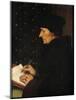 Portrait of Desiderius Erasmus (1466-1536)-Hans Holbein the Younger-Mounted Giclee Print