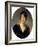 Portrait of Desiree Clary-Francois Gerard-Framed Art Print