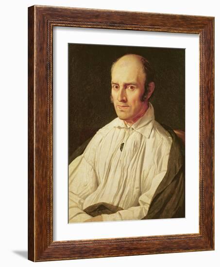 Portrait of Desmarets, C.1805-Jean-Auguste-Dominique Ingres-Framed Giclee Print