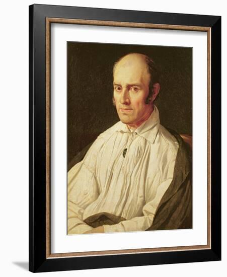 Portrait of Desmarets, C.1805-Jean-Auguste-Dominique Ingres-Framed Giclee Print