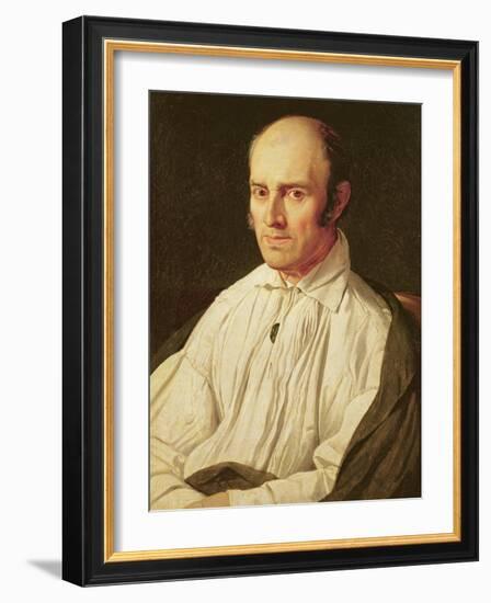 Portrait of Desmarets, C.1805-Jean-Auguste-Dominique Ingres-Framed Giclee Print